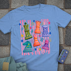 Vintage Line Style T-Shirt