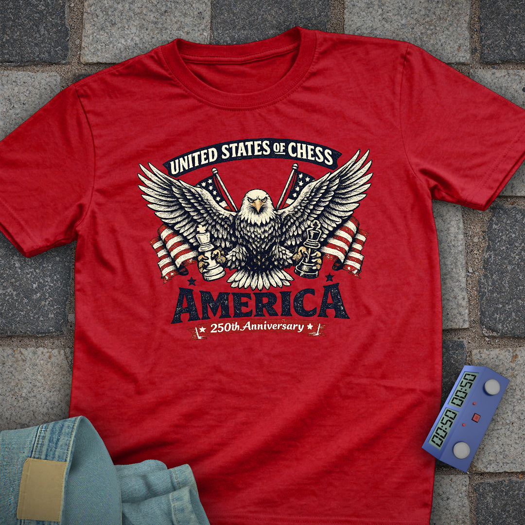 Anniversary USA Chess T-Shirt