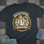 Choose Weapon Chess T-Shirt