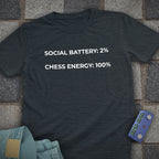 Social Battery Chess T-Shirt