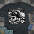 Sloth Playing Chess T-Shirt