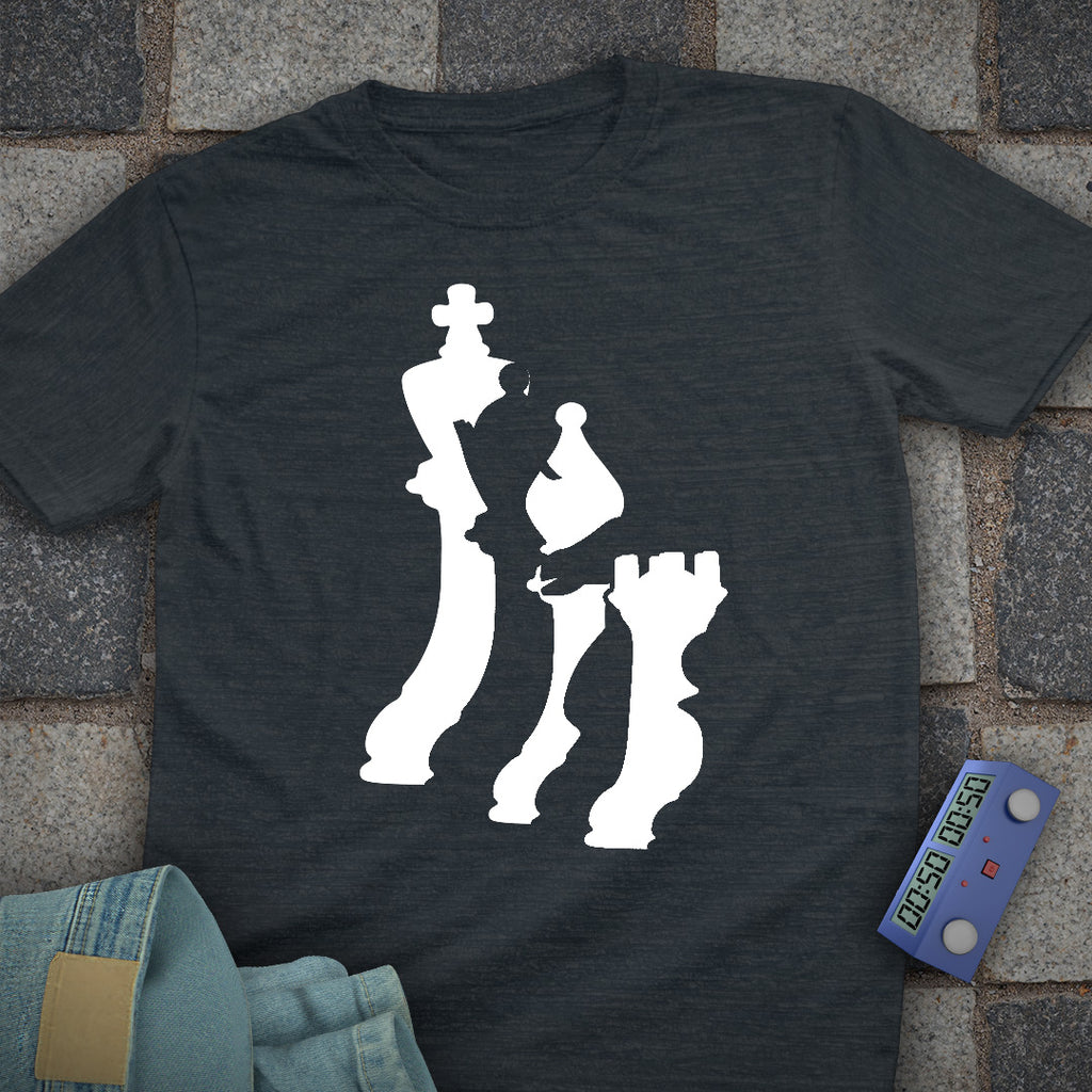 Negative Space Chess T-Shirt