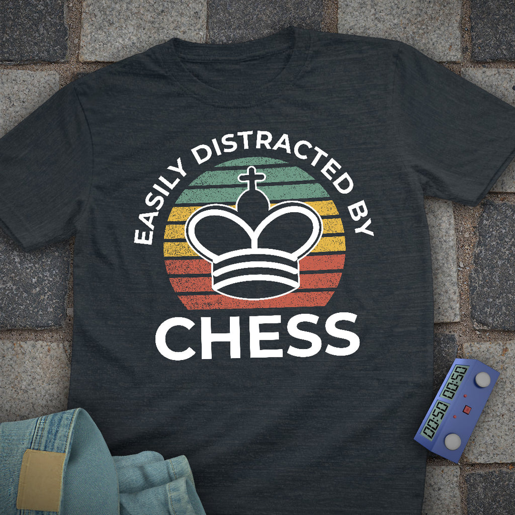 Easily Distracted By Chess T-Shirt