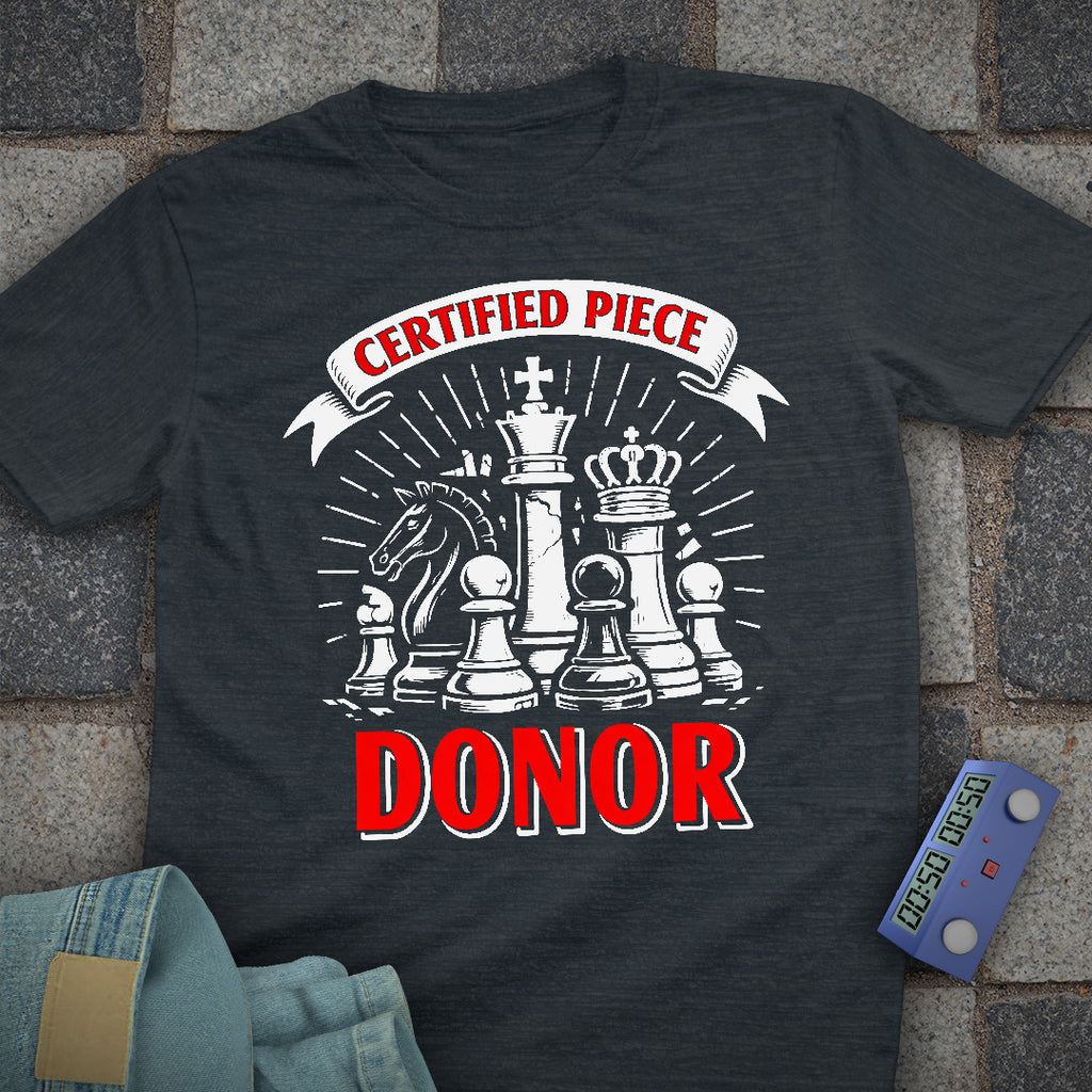 Certified Donor Chess T-Shirt