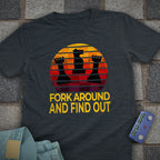 Fork Find Out Chess T-Shirt