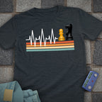 Retro Heartbeat Chess T-Shirt