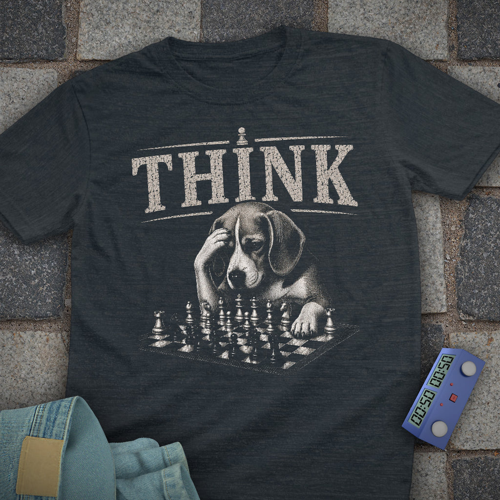 Beagle Think Chess T-Shirt