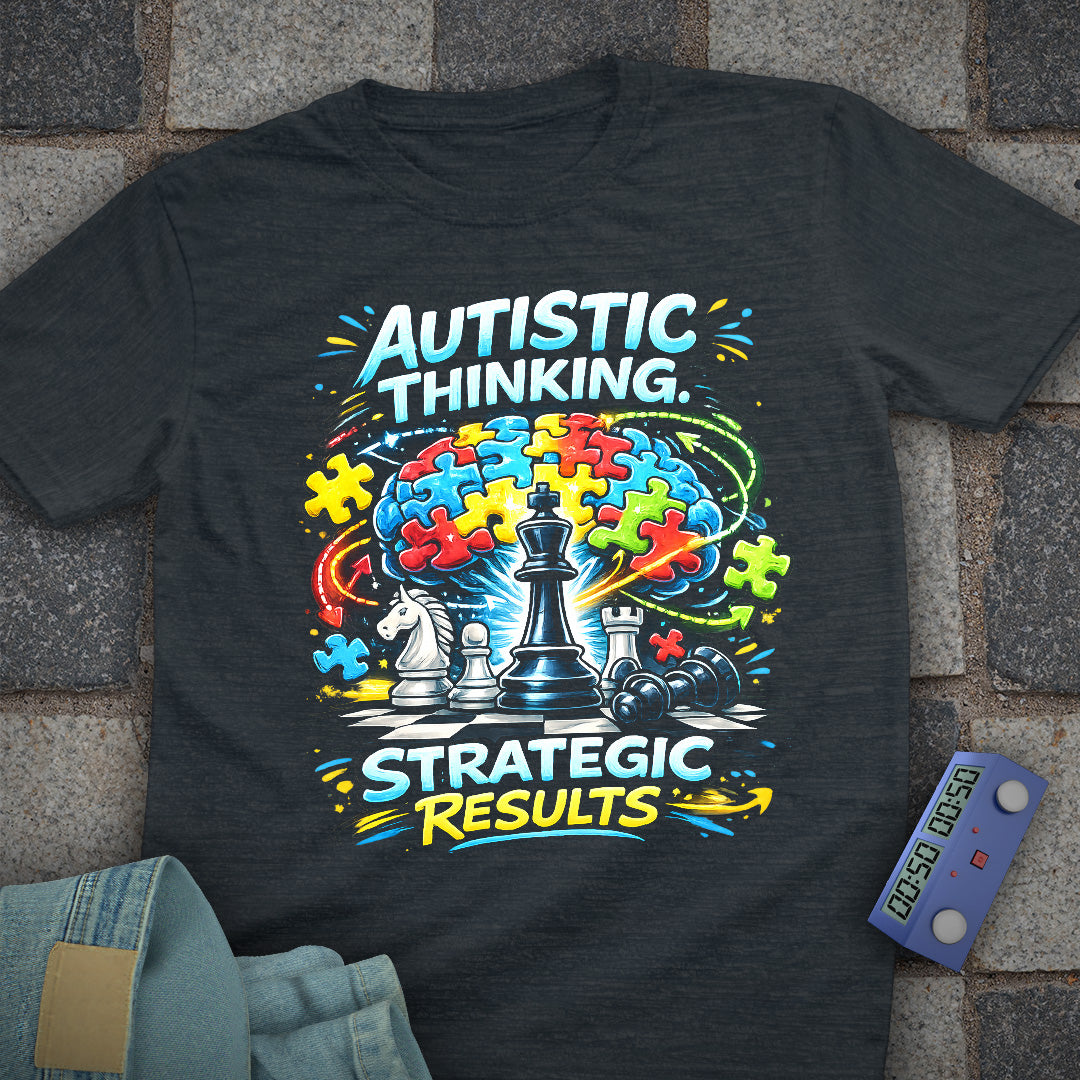 Autistic Thinking Chess T-Shirt