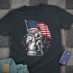Chess Knight Independence Day T-Shirt