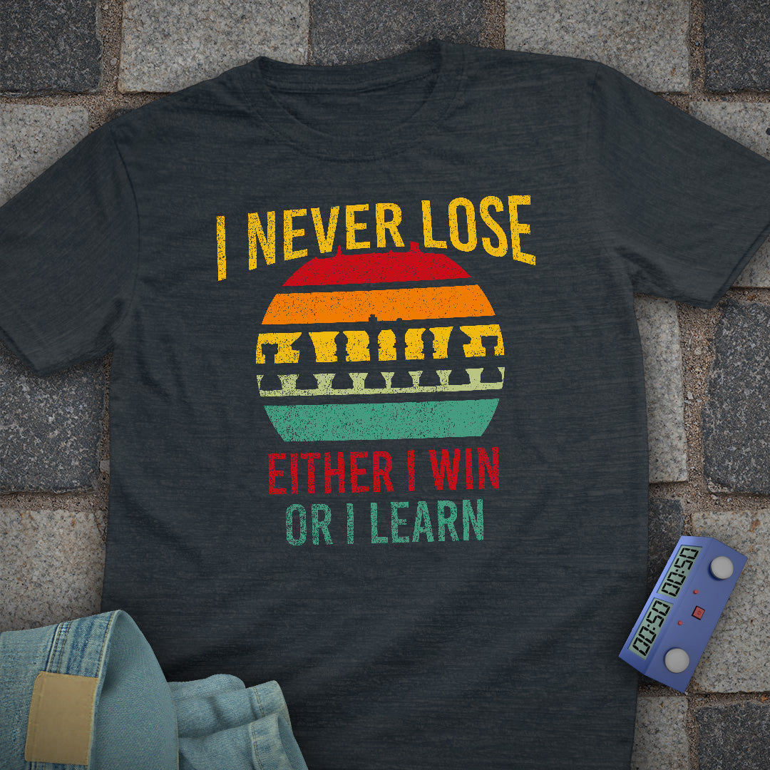 Win or Learn Chess T-Shirt