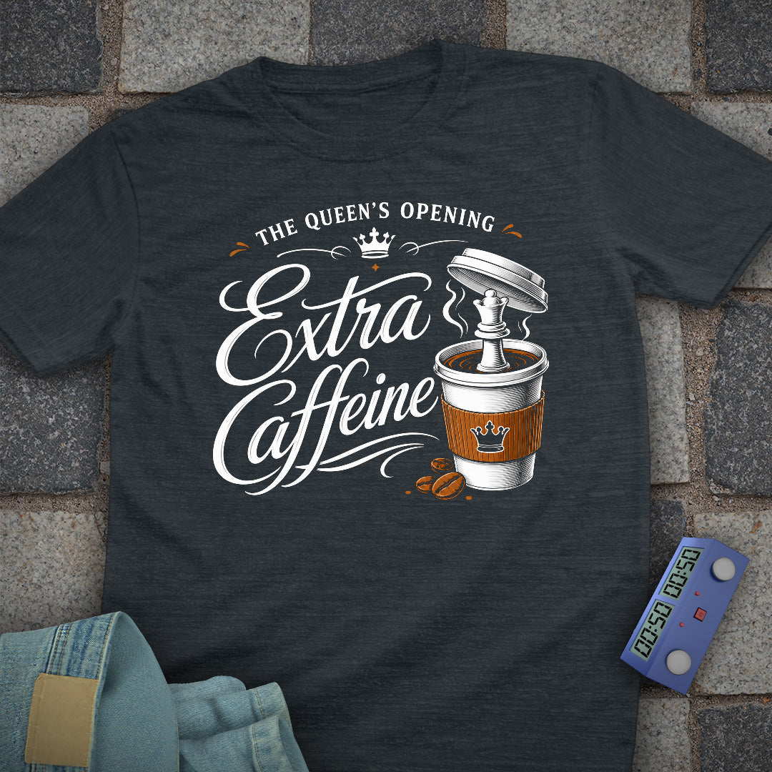 Coffee Opening Chess Mom T-Shirt