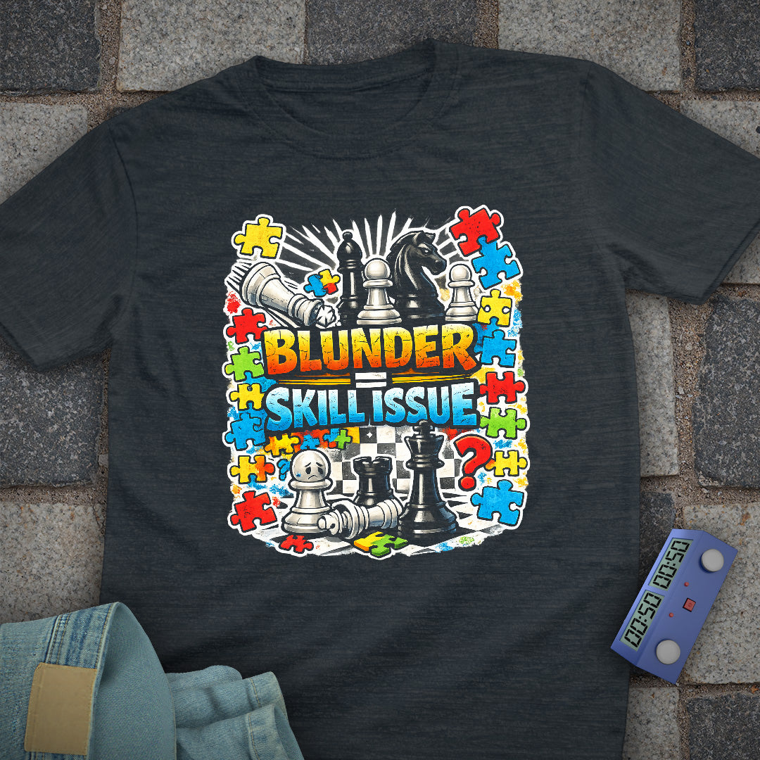 Skill Issue Chess T-Shirt