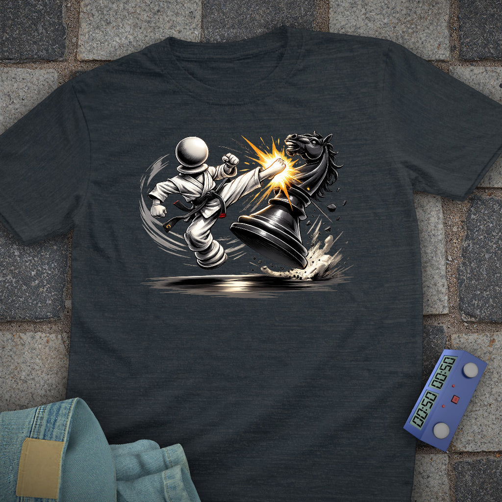 Kick the Knight Chess T-Shirt