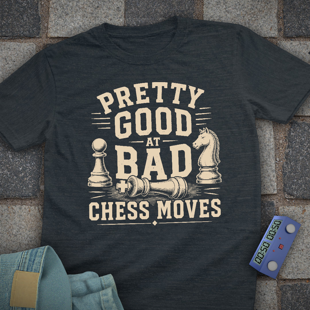 Good at Bad Chess Moves T-Shirt