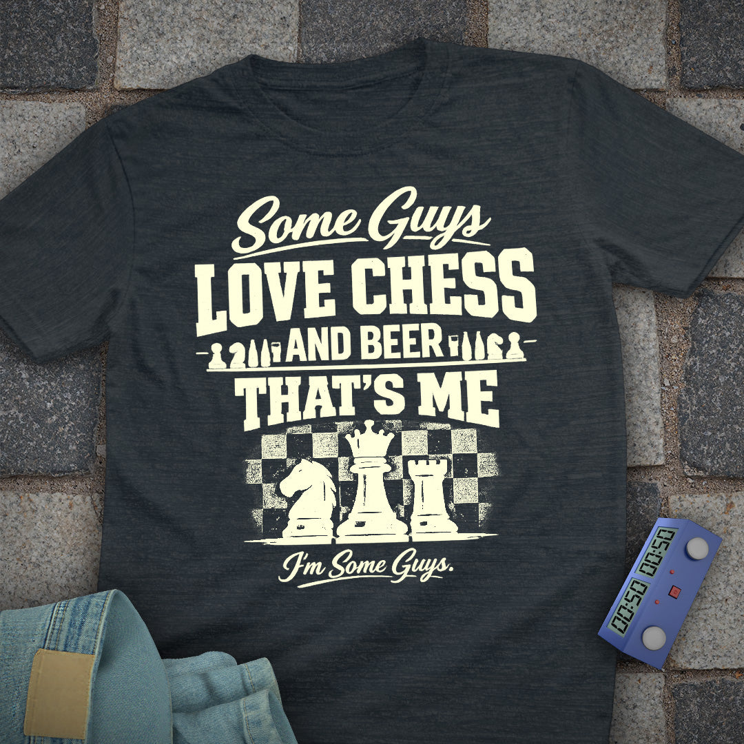 Guy's Chess Beer T-Shirt