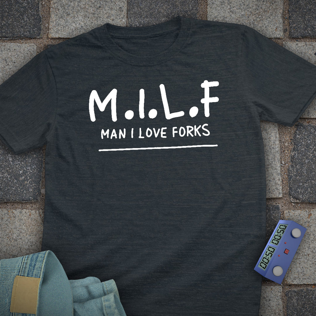 MILF Fork Chess T-Shirt