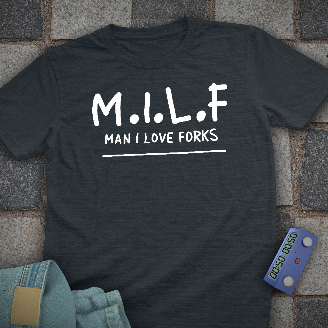 MILF Fork Chess T-Shirt