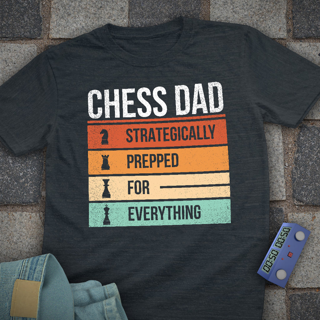 Dad Chess Strategic T-Shirt