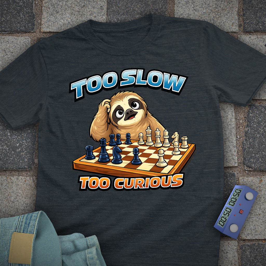 Too Slow, too Curious Chess T-Shirt