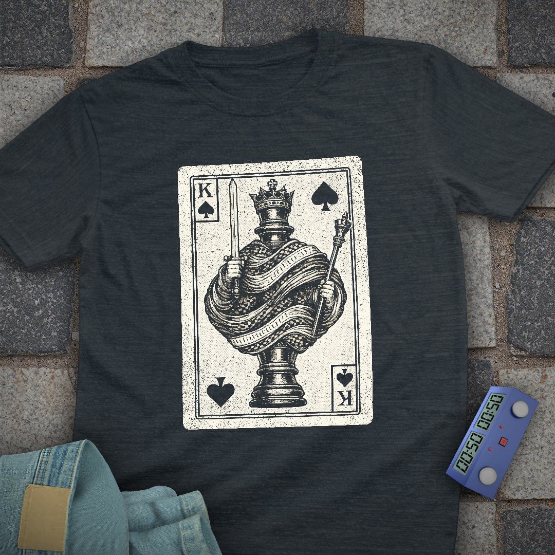 Playing Card King Chess T-Shirt