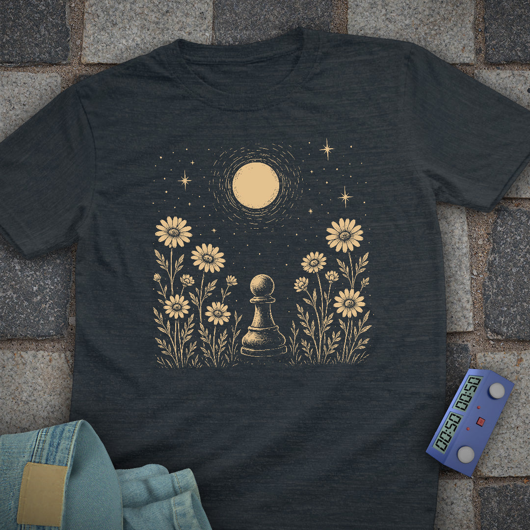 Press Flowers Pawn T-Shirt