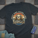 Sloth One Line Chess T-Shirt
