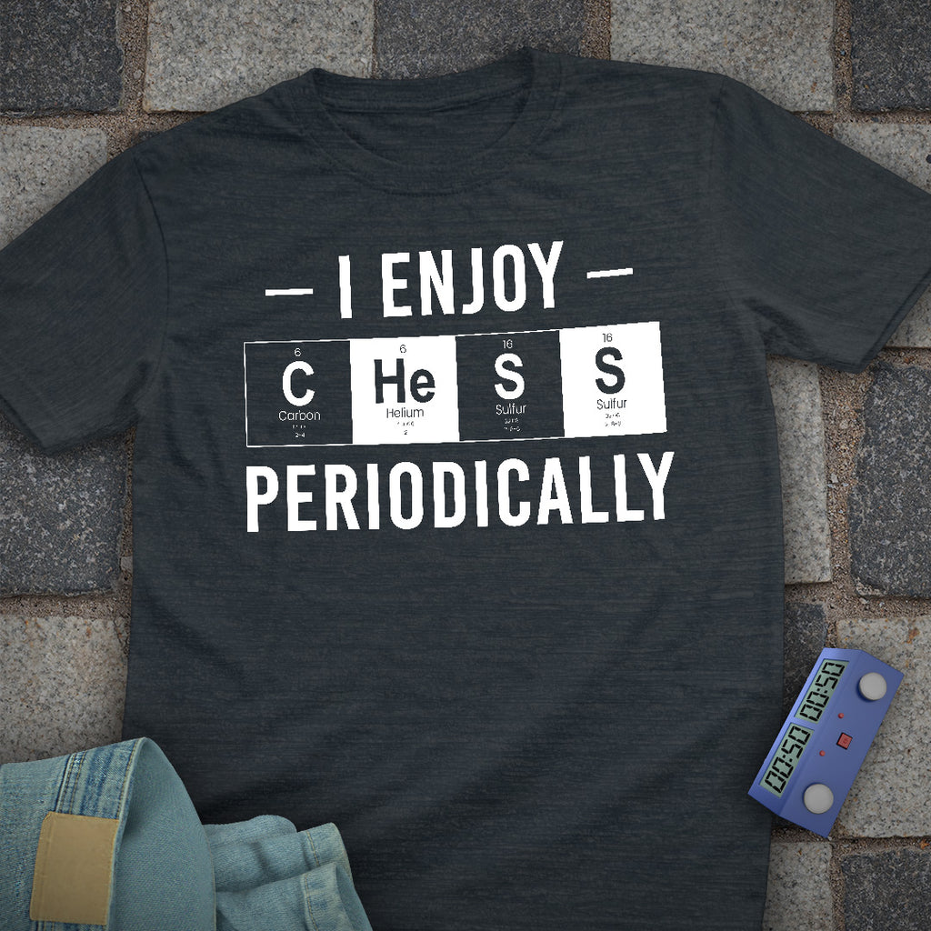 Wired for Chess Periodic T-Shirt