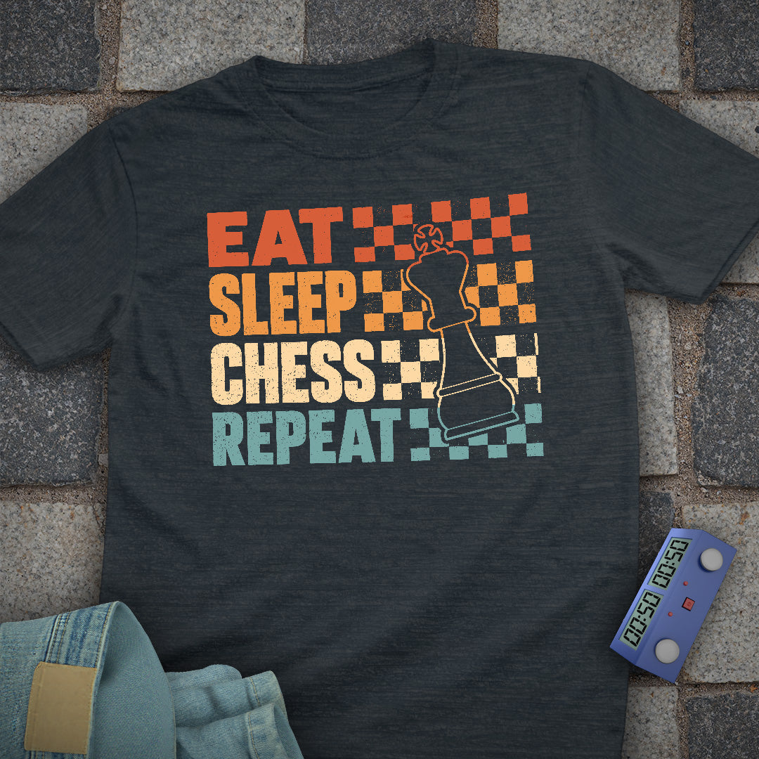 Eat Sleep Chess Repeat T-Shirt