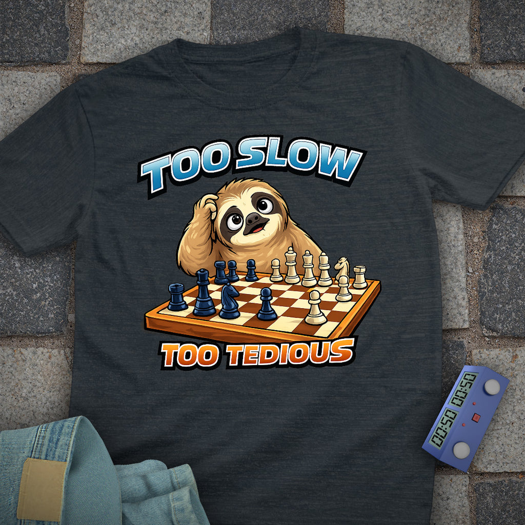 Too Slow, too Tedious Chess T-Shirt
