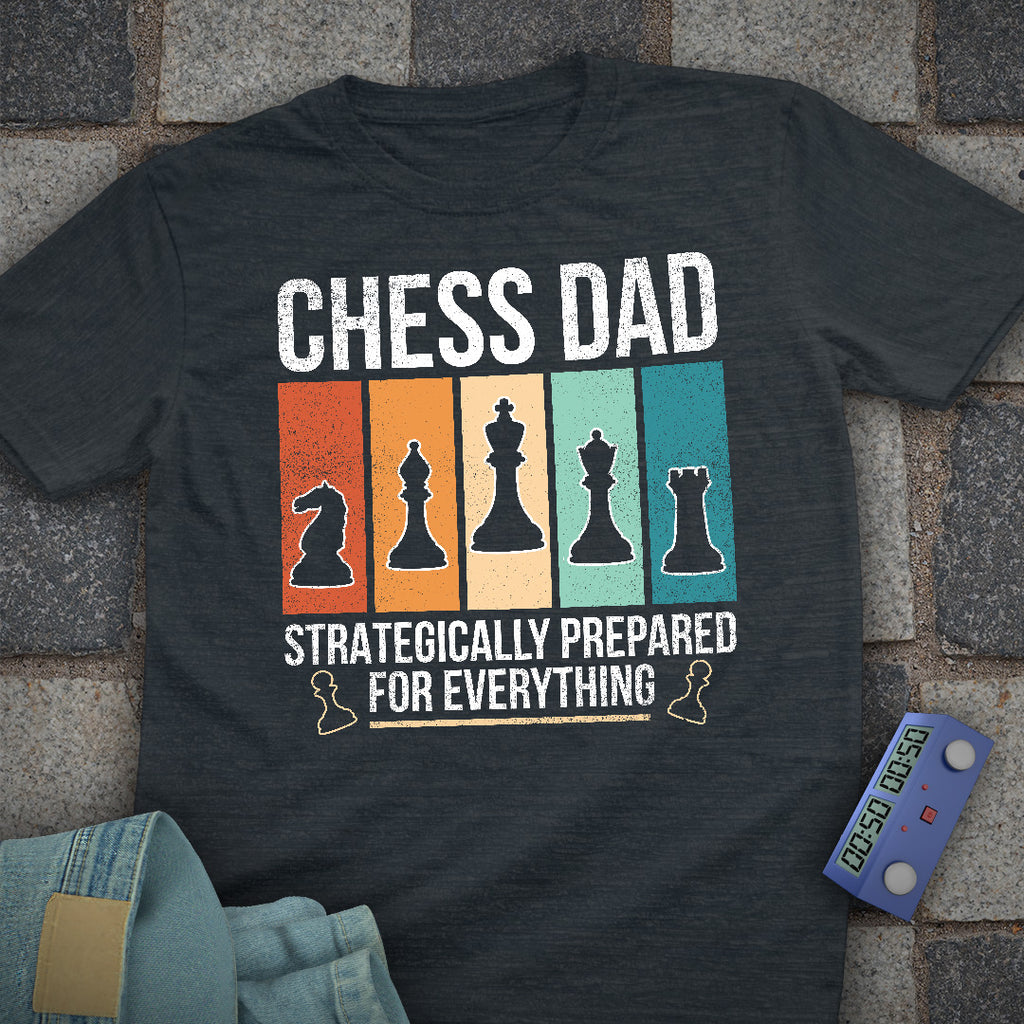 Strategic Chess Dad T-Shirt