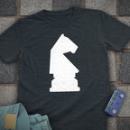Knight Distressed Chess T-Shirt
