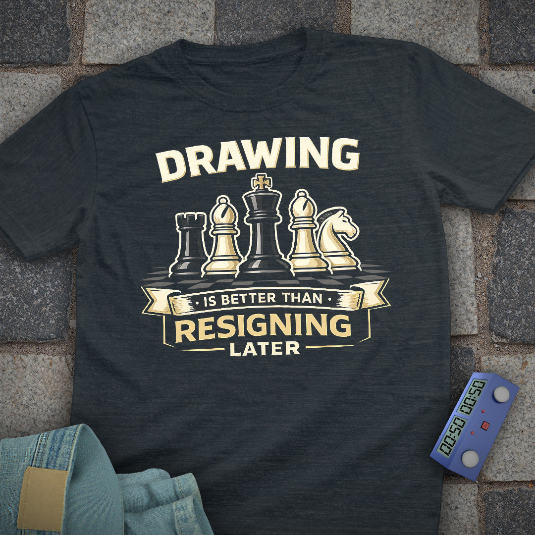 Draw is Better than Resign T-Shirt