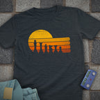Sunset Vintage Chess T-Shirt