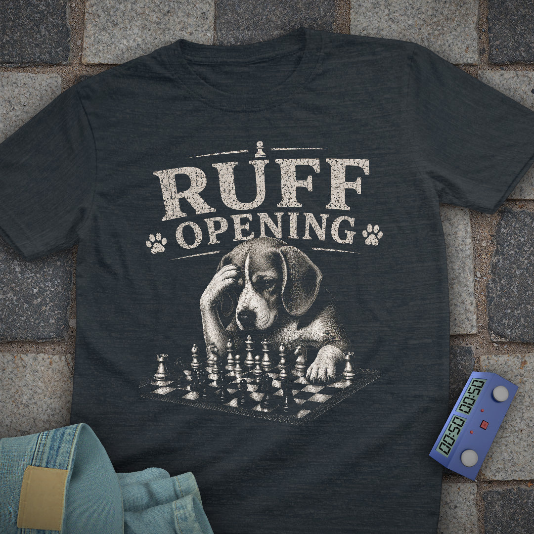 Ruff Opening Beagle T-Shirt
