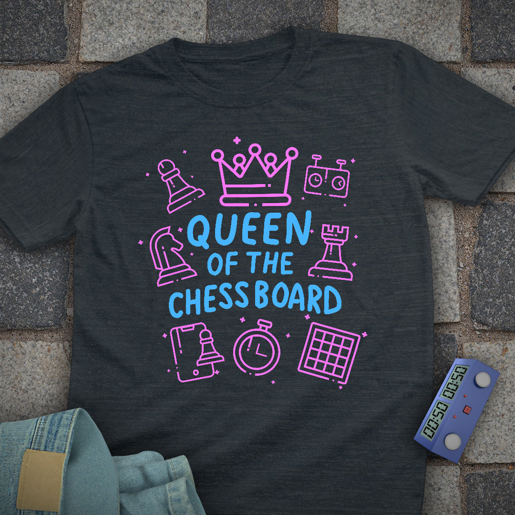 Queen of The Chess Board T-Shirt