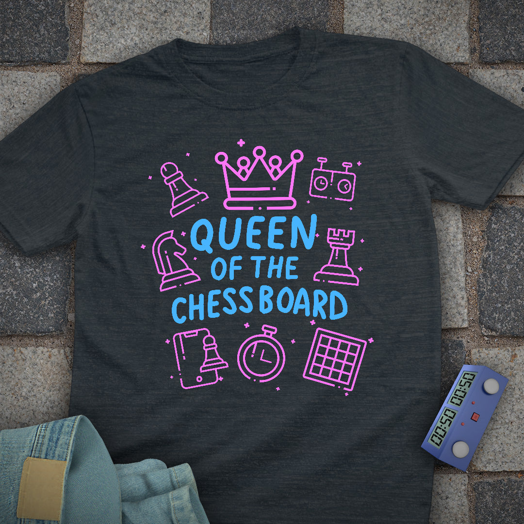 Queen of The Chess Board T-Shirt