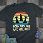 Fork & Find Out Chess T-Shirt
