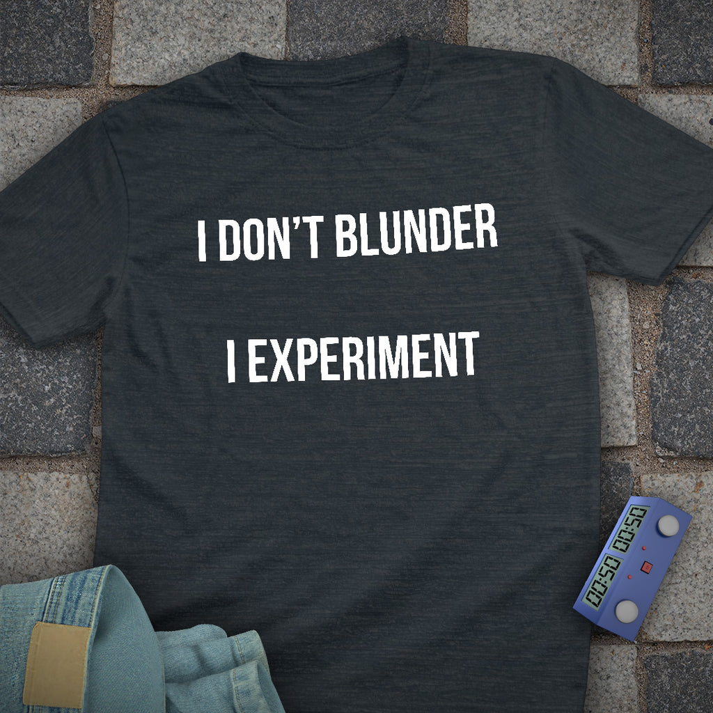 I Experiment Chess T-Shirt