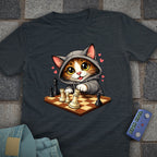 Cat Hoody Chess T-Shirt