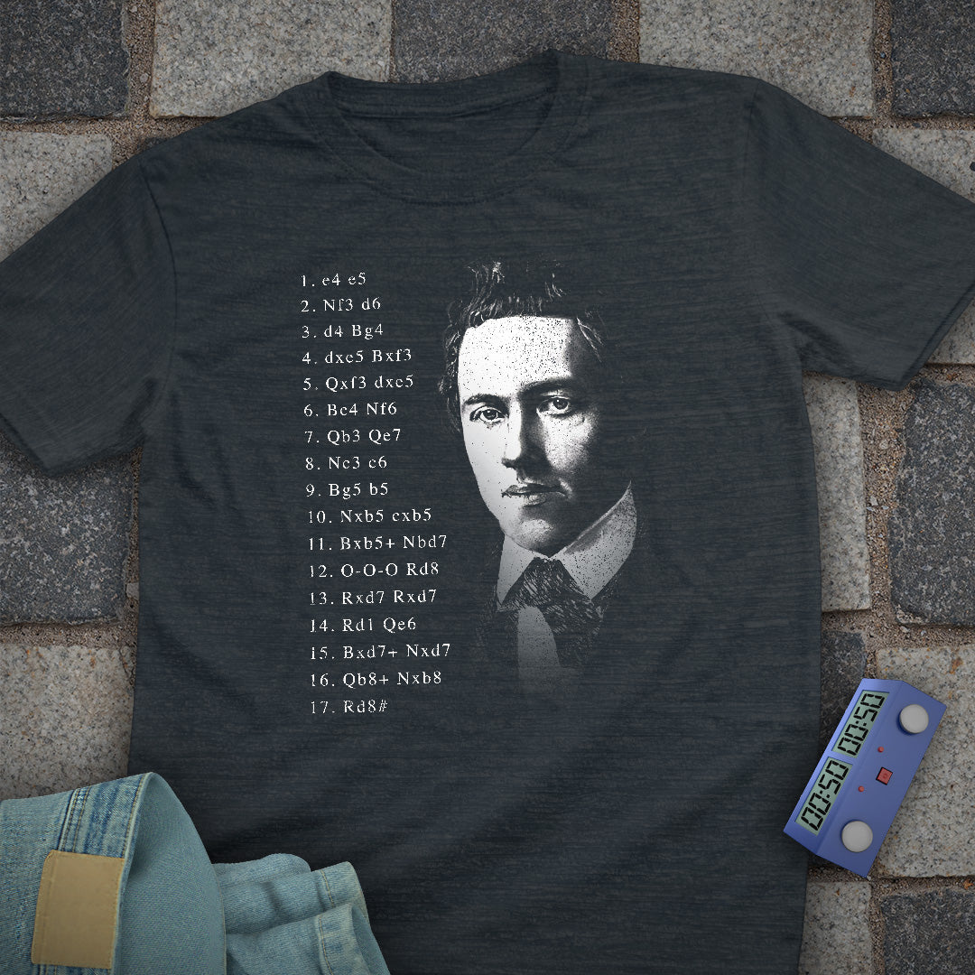 Morphy Immortal Chess T-Shirt