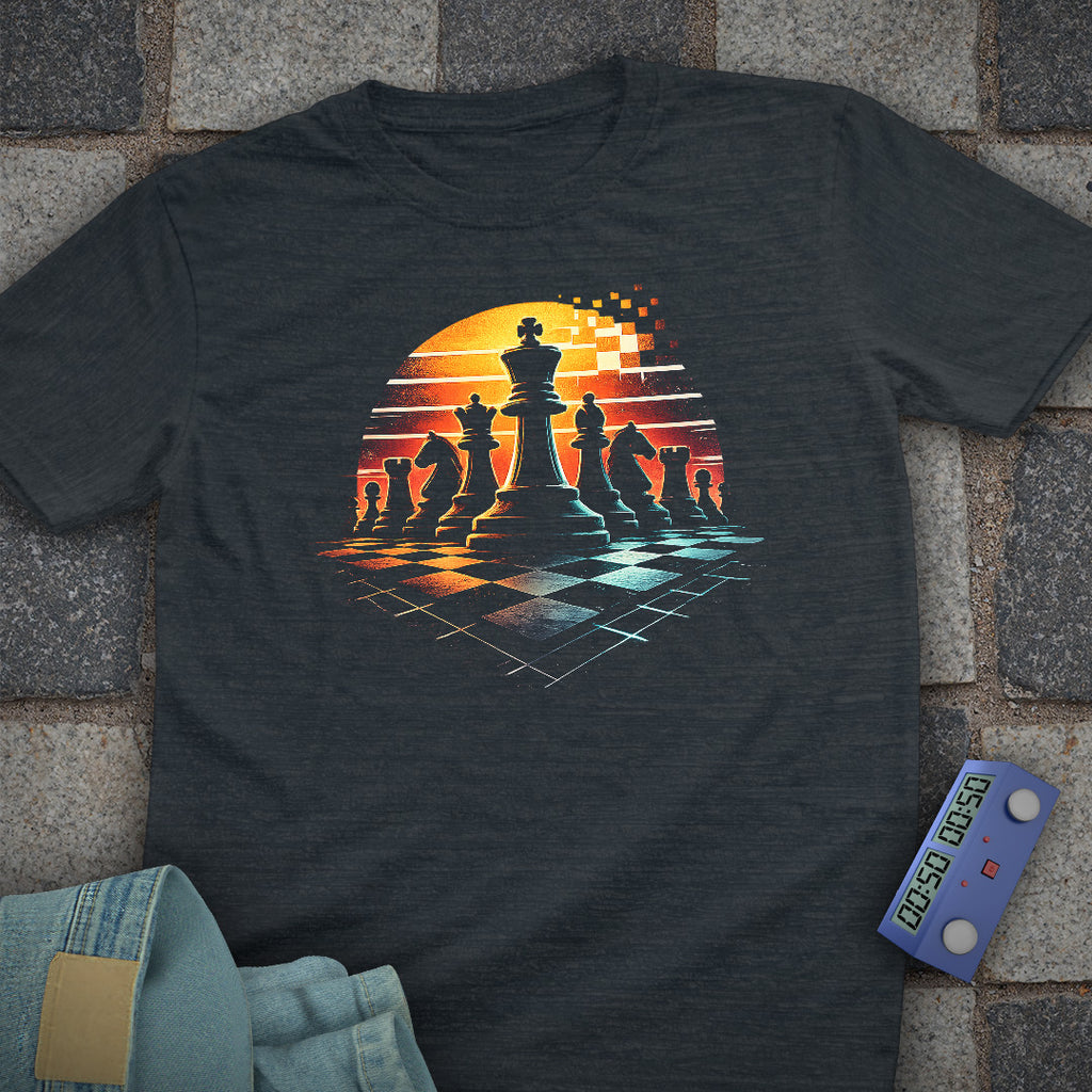 Eighties Style Chess T-Shirt