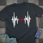 Heartbeat 1.d4 Chess T-Shirt