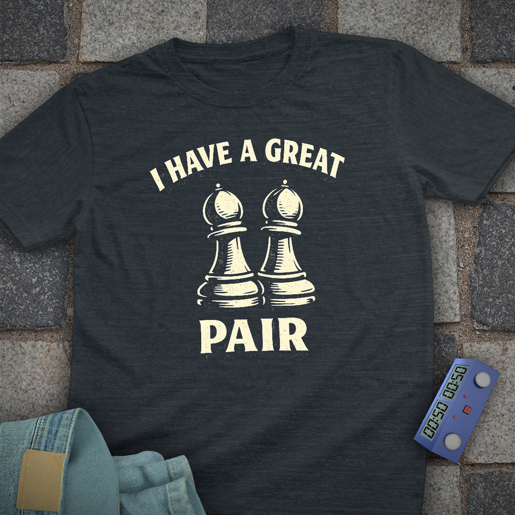 Bishop Pair Chess T-Shirt