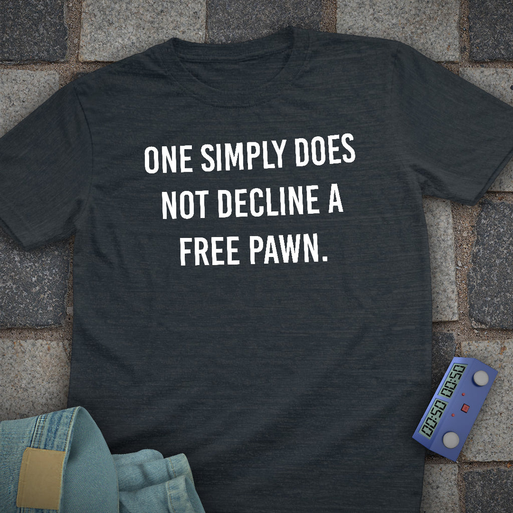 Free Pawn Chess T-Shirt