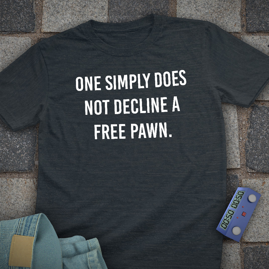 Free Pawn Chess T-Shirt