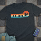 Strip Autism Chess T-Shirt