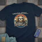 Sloth Calculating Chess T-Shirt