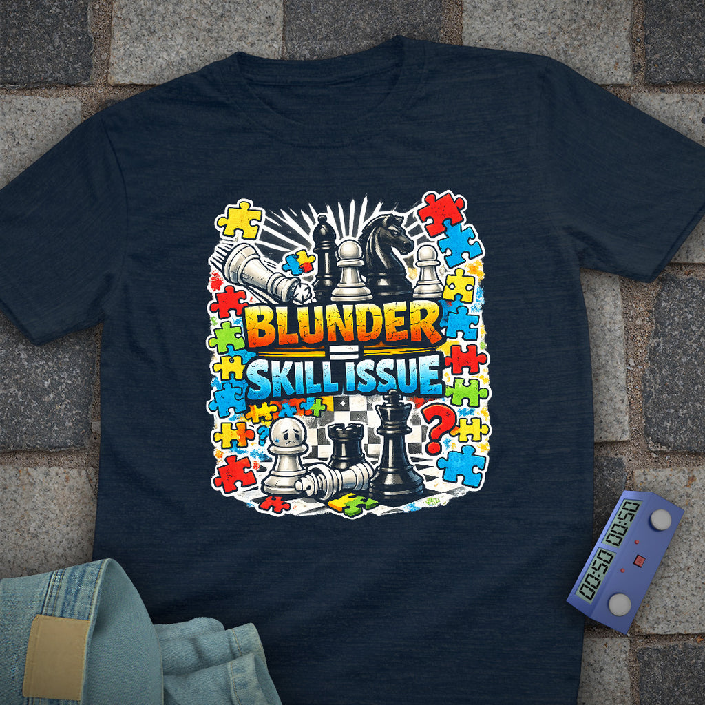 Skill Issue Chess T-Shirt