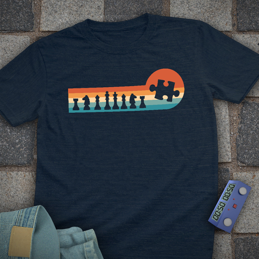 Strip Autism Chess T-Shirt