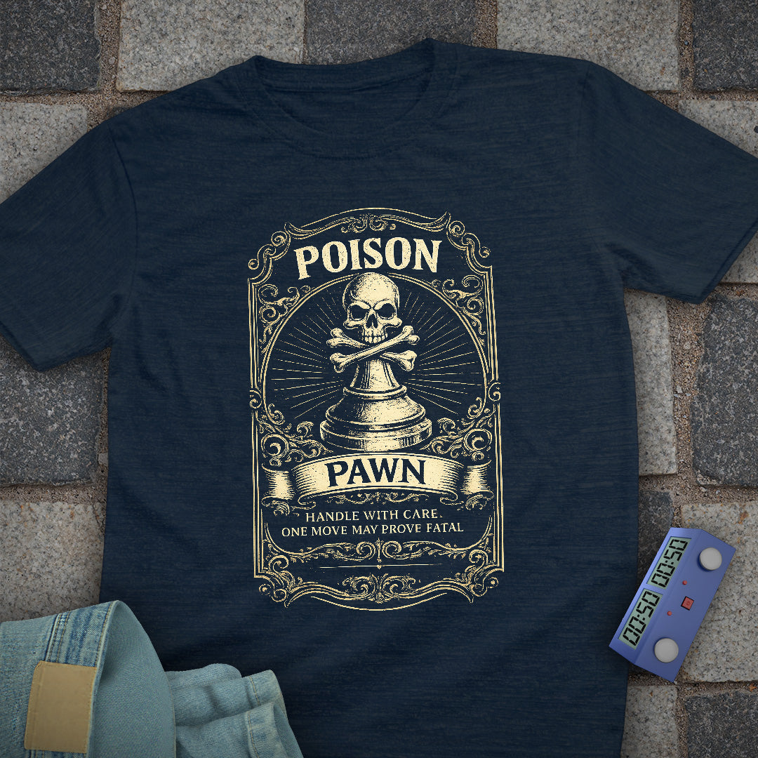 Poison Pawn Chess T-Shirt